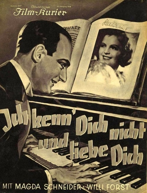 Ich kenn' dich nicht und liebe dich (1934) poster
