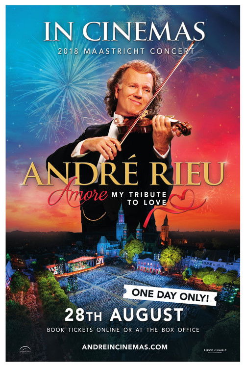 André Rieu's 2018 Maastricht Concert poster