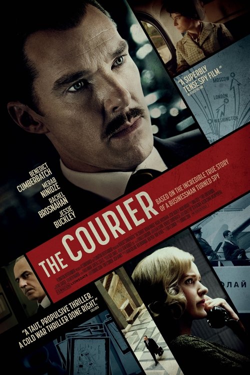 The Courier movie poster player