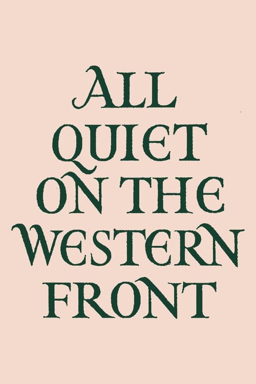 Watch All Quiet on the Western Front Online Myvue