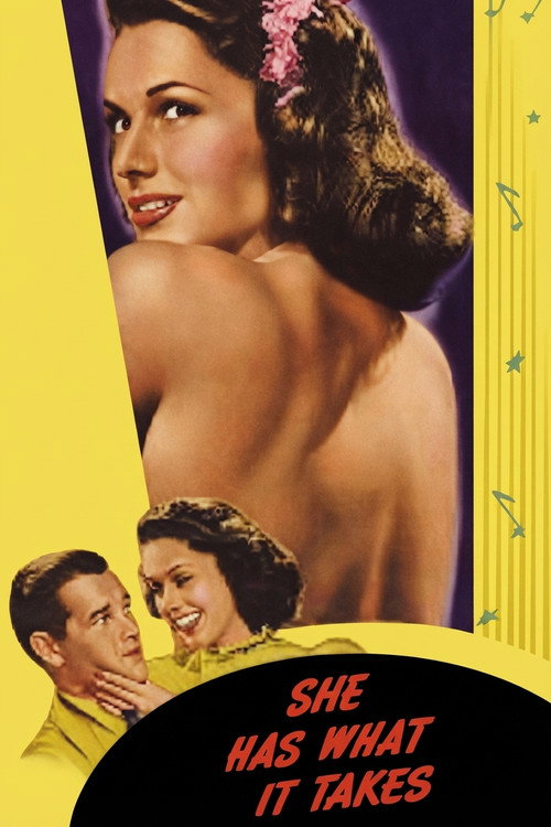 Póster de She Has What It Takes