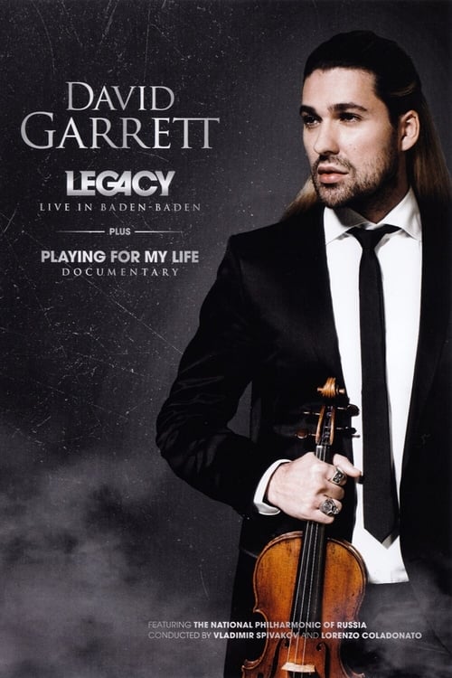 Poster David Garrett - Legacy Live In Baden Baden 2011