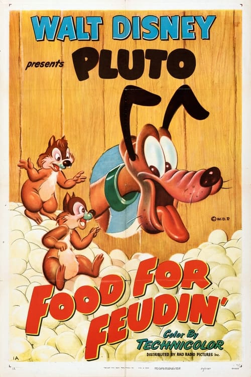 Poster Food for Feudin' 1950