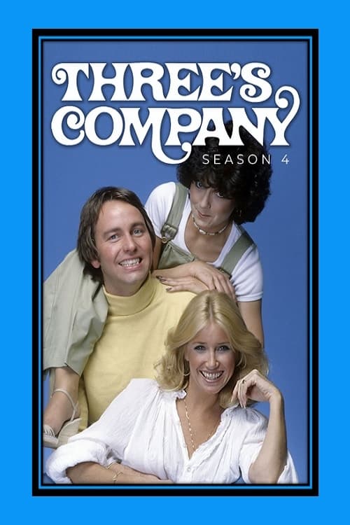 Póster de la temporada 4 de la serie Apartamento para tres