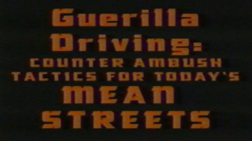 Guerilla Driving Backdrop Blur