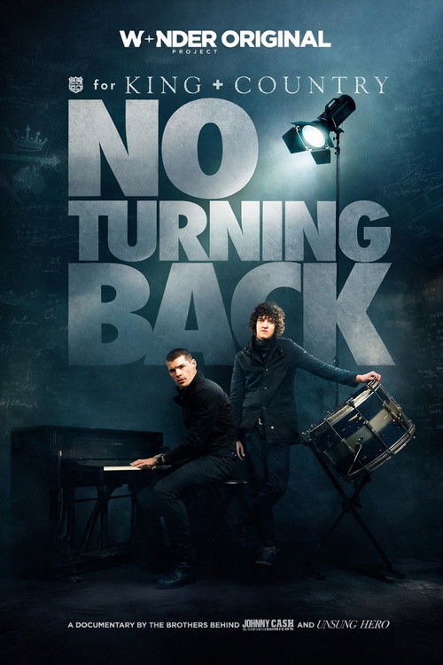 for KING + COUNTRY: NO TURNING BACK poster