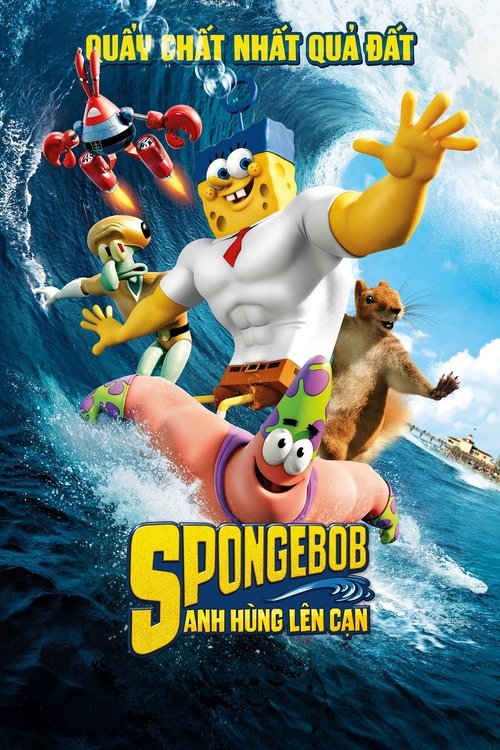 Poster SpongeBob: Anh Hùng Lên Cạn