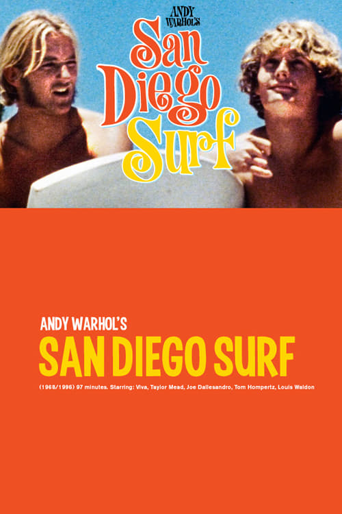 Grootschalige poster van San Diego Surf