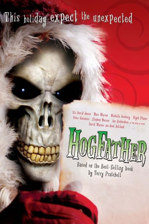 It's the night before Hogswatch, usually a time of joy on Discworld, but there are suspicious going-on and the criminal underworld is abuzz. The beloved Hogfather - the jolly bearer of glee and pork-related gifts for children everywhere - has vanished. Suddenly, Discworld's entire mythical system is under threat. The fate of this magical time rests in the hands of a very motley group: A band of wizards headed up by a mystical university president named Mustrum Ridcully (Joss Ackland), a loyal manservant called Albert (David Jason), a level-headed governess called Susan Sto Heilt (Michelle Dockery), and her grandfather, who happens to be - Death (Marnix van den Broeke).