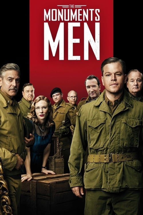 The Monuments Men (2014) poster