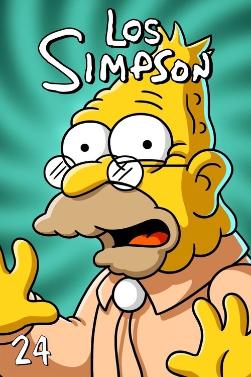 Poster de la Temporada 24 en la serie Los Simpson
