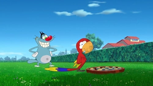 Escena del episodio 13 de la temporada 4 de Oggy et les Cafards