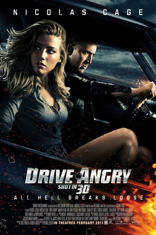 Скажені перегони / Drive Angry (2011) TMDB poster