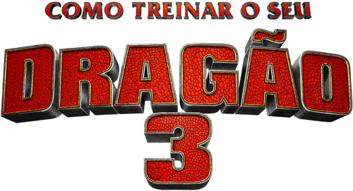 Como Treinar o Seu Dragão 3 - Logo 3