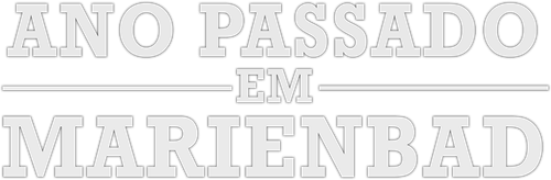 O Ano Passado em Marienbad - Logo 3