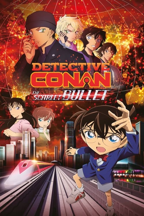 Poster do filme Detective Conan: The Scarlet Bullet