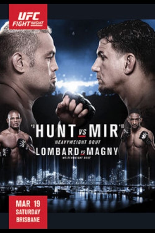 Poster UFC Fight Night 85: Hunt vs. Mir 2016