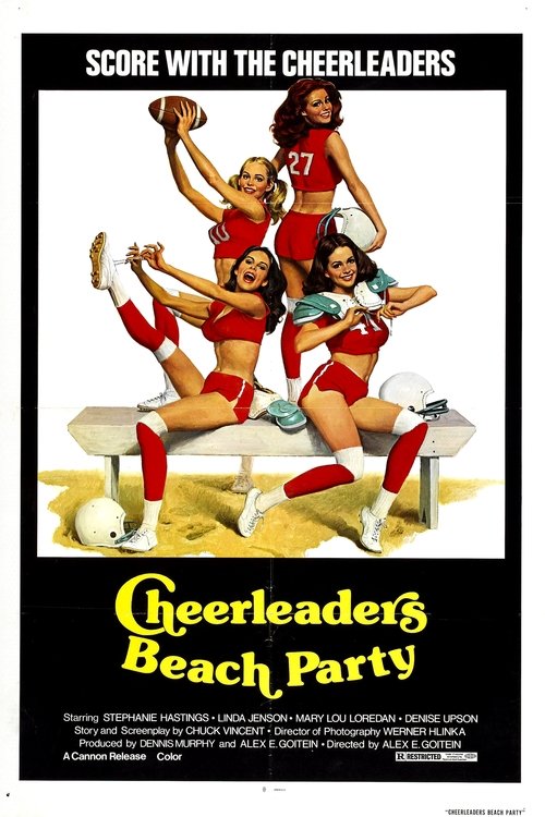 Cheerleaders Beach Party 1978