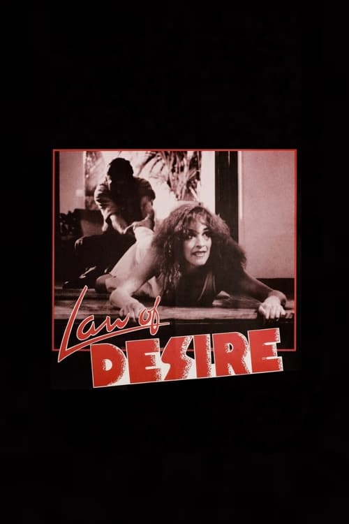 Poster La ley del deseo 1987