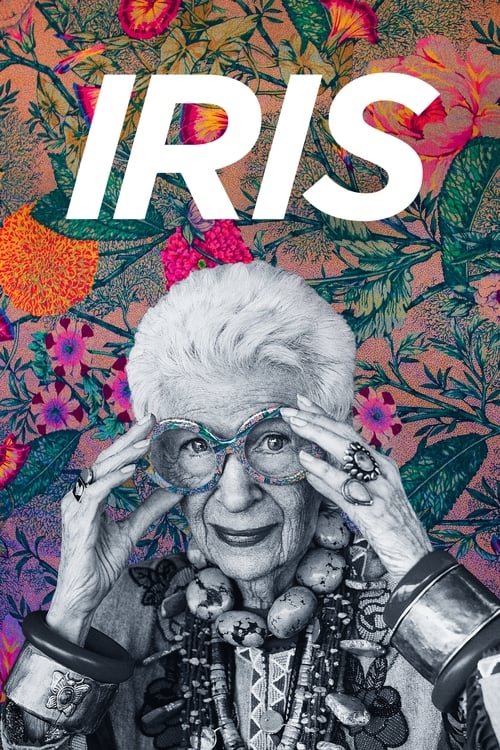 Grootschalige poster van Iris