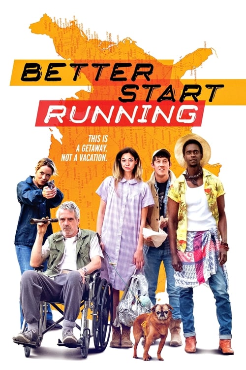 Grootschalige poster van Better Start Running