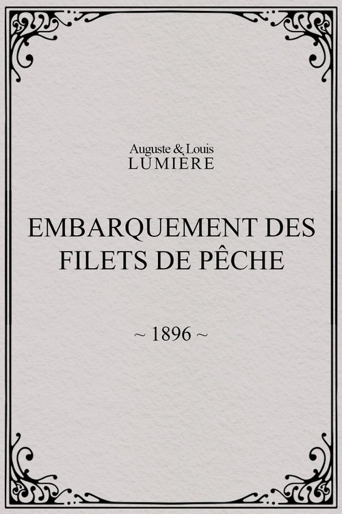 Embarquement des filets de pêche