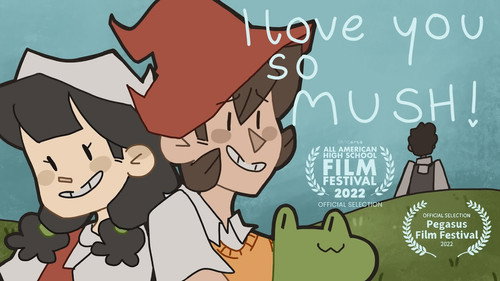 I Love You So Mush! Backdrop Blur