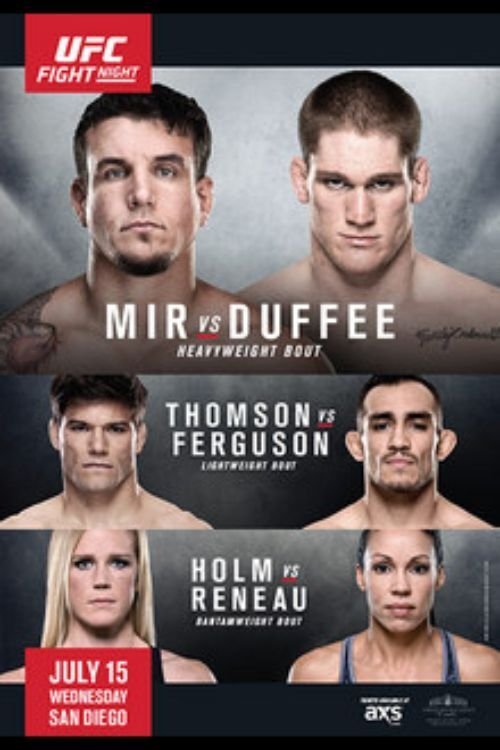 UFC Fight Night 71: Mir vs. Duffee 2015