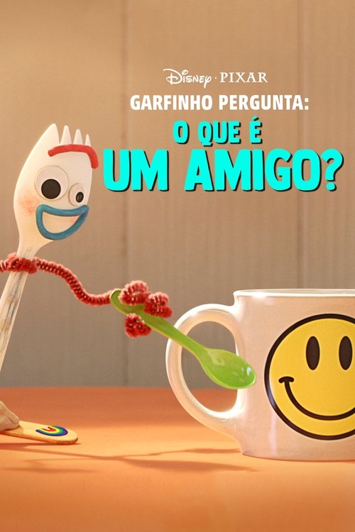 Pôster de Garfinho Pergunta: O Que é um Amigo?