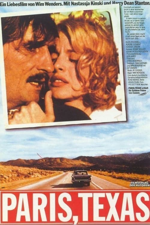 Paris, Texas poster