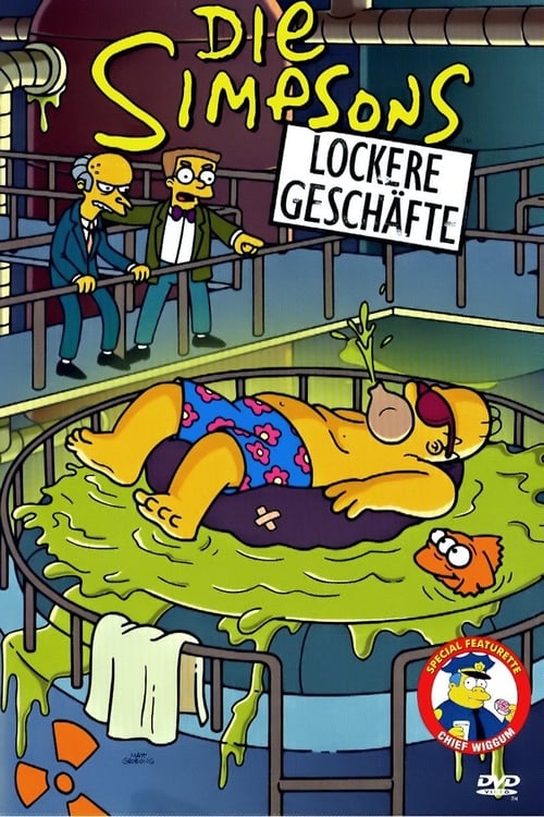 The Simpsons - Risky Business Poster