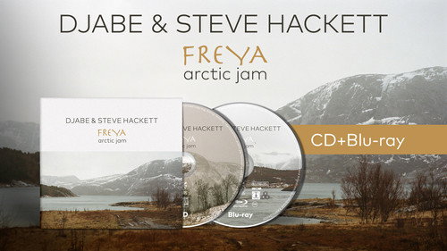 Djabe & Steve Hackett - Freya Arctic Jam Backdrop Blur