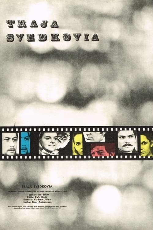Poster Traja svedkovia 1969