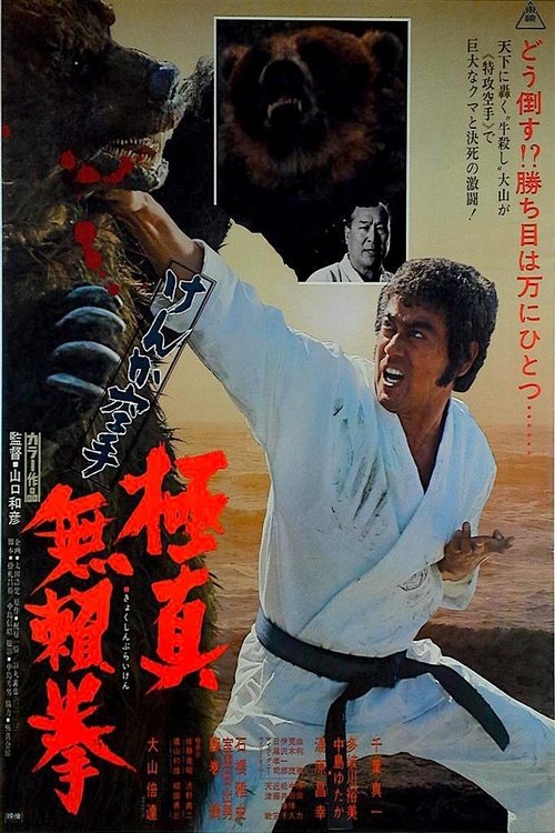 けんか空手 極真無頼拳 movie poster player