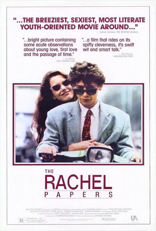 The Rachel Papers (1989) Poster