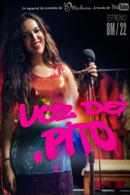 Poster Eliza Sonrisas: Voz de Pito 2022