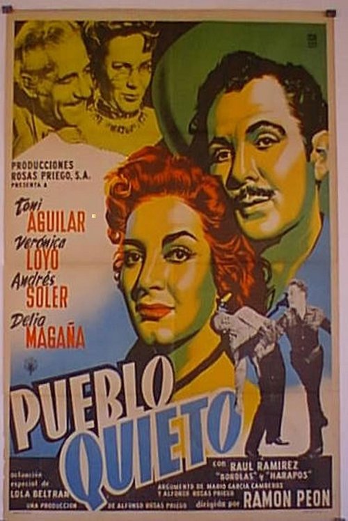 Pueblo quieto movie poster player