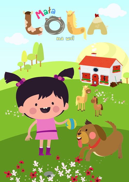 Plakat: Mała Lola na wsi