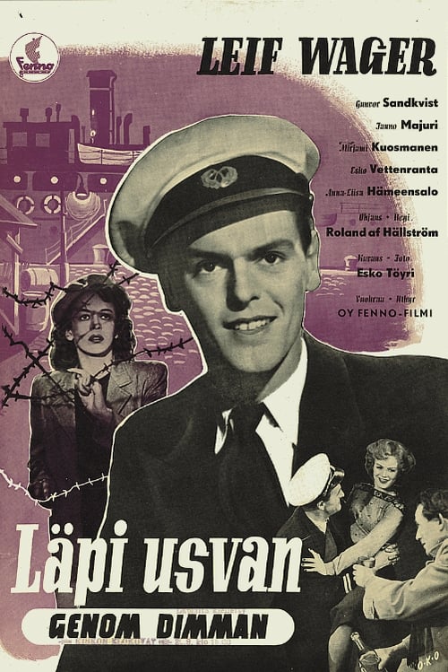 Poster Läpi usvan 1948