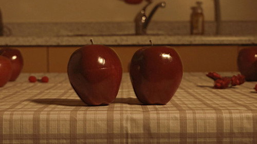Red Delicious Backdrop Blur