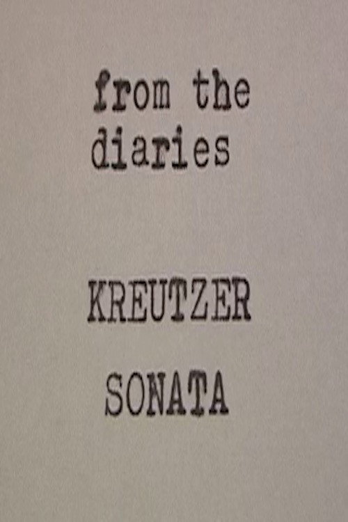 Kreutzer Sonata poster