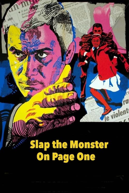 Poster Sbatti il mostro in prima pagina 1972