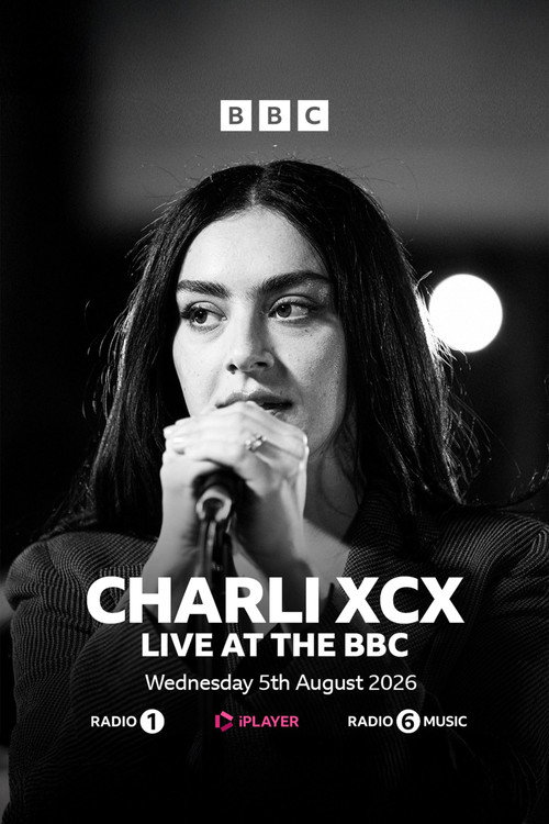 Charli xcx… Live at the BBC poster