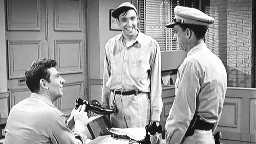 Escena del episodio 9 de la temporada 4 de la serie The Andy Griffith Show