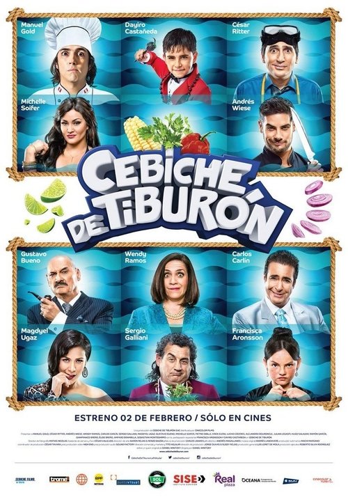 Cebiche de Tiburón movie poster player