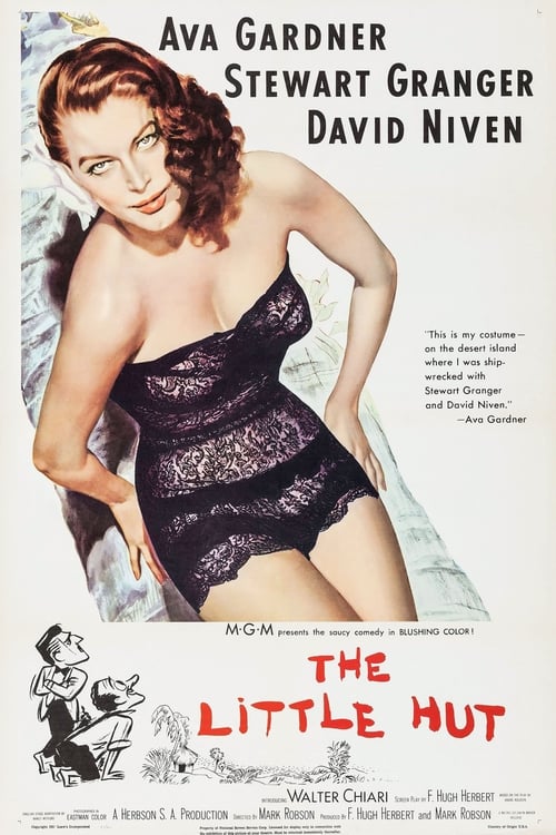 Poster The Little Hut 1957
