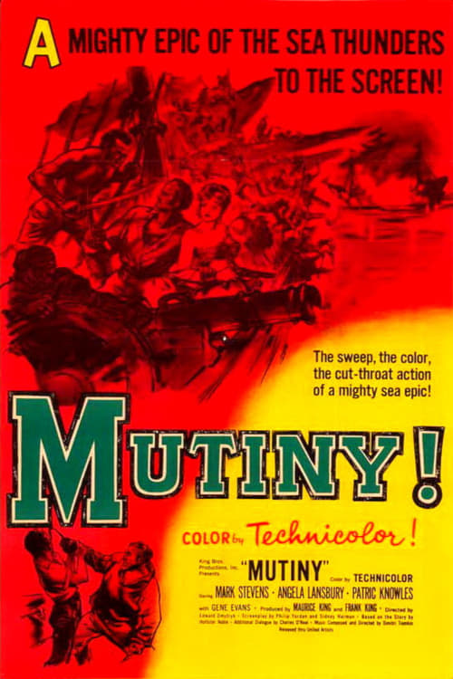 Mutiny (1952) poster