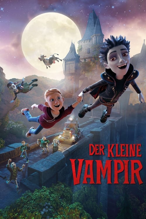 The Little Vampire 3D poster