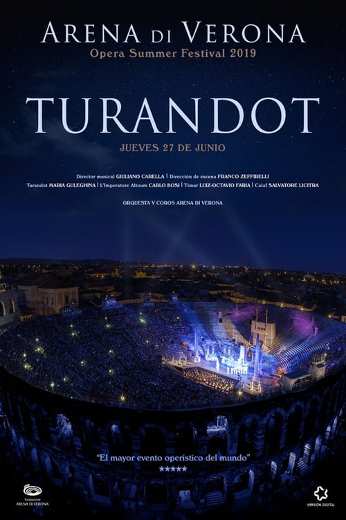 FESTIVAL ARENA DI VERONA - TURANDOT 2019