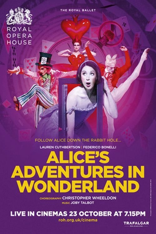 The ROH Live: Alice's Adventures in Wonderland movie poster player